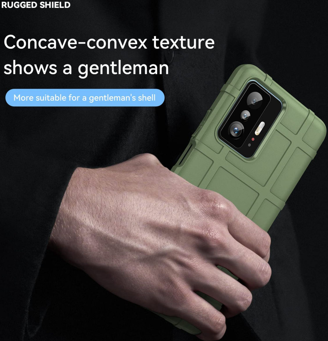 Xiaomi 11T/11T Pro Hoesje Shock Proof Rugged Shield Back Cover Groen afbeelding 5