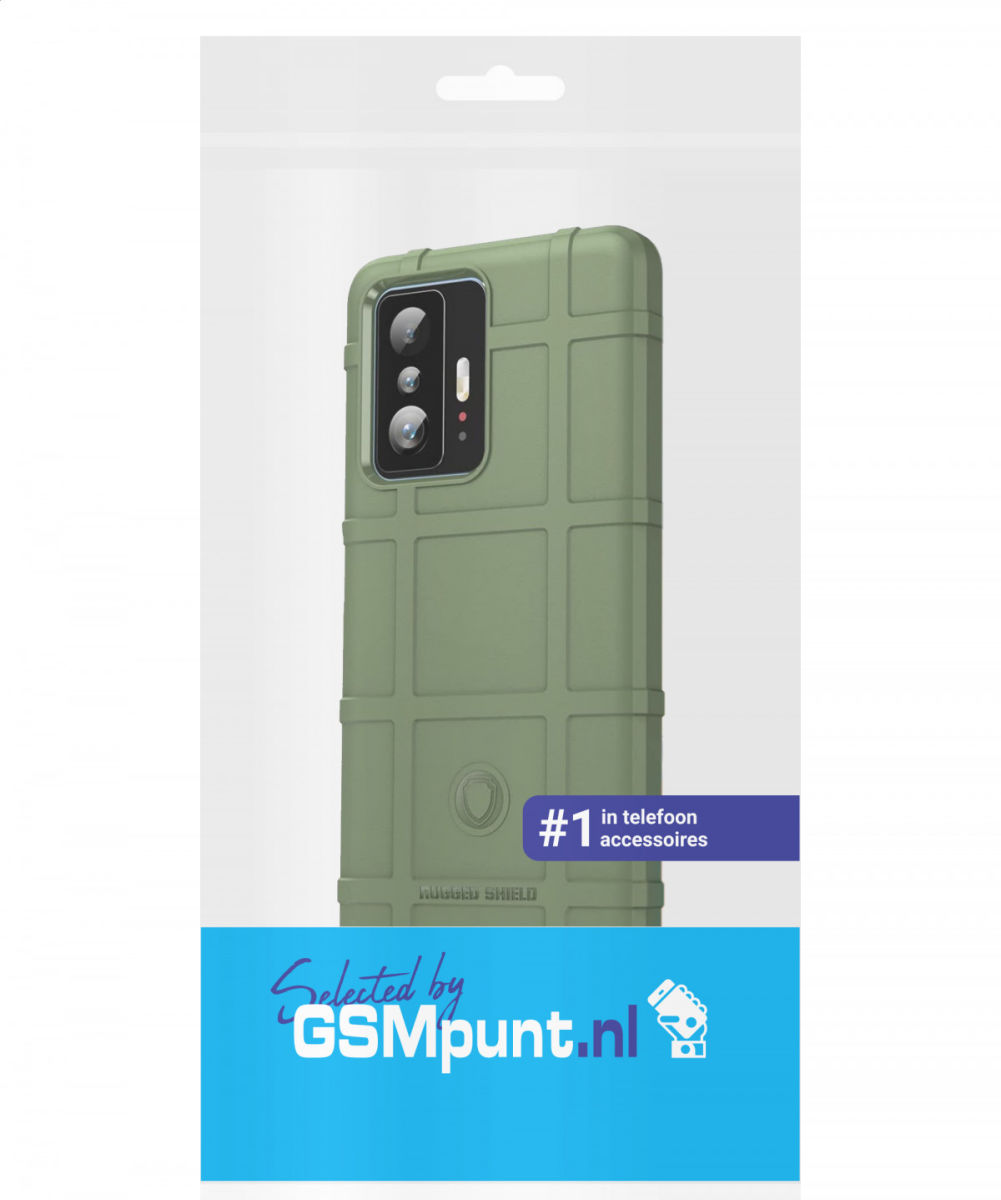 Xiaomi 11T/11T Pro Hoesje Shock Proof Rugged Shield Back Cover Groen afbeelding 8