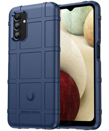 Samsung Galaxy A13 5G/A04s Hoesje Shock Proof Rugged Back Cover Blauw Hoesjes