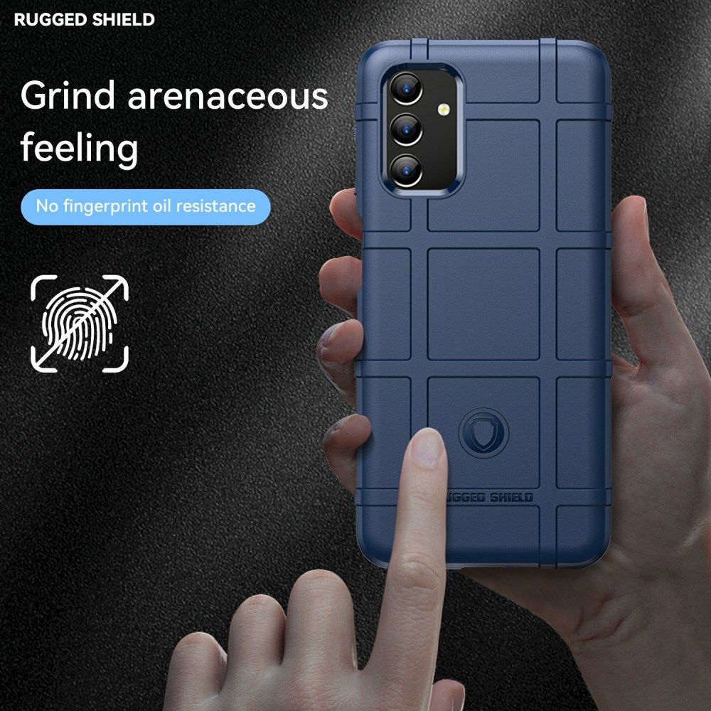 Samsung Galaxy A13 5G/A04s Hoesje Shock Proof Rugged Back Cover Blauw afbeelding 4