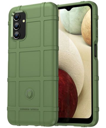 Samsung Galaxy A13 5G/A04s Hoesje Shock Proof Rugged Back Cover Groen Hoesjes