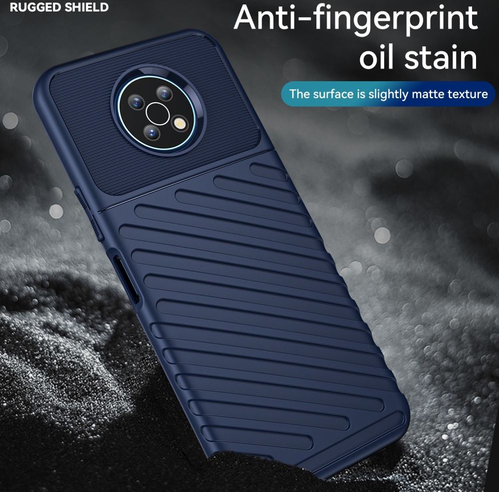 Nokia G50 Hoesje TPU Thunder Design Back Cover Blauw afbeelding 7