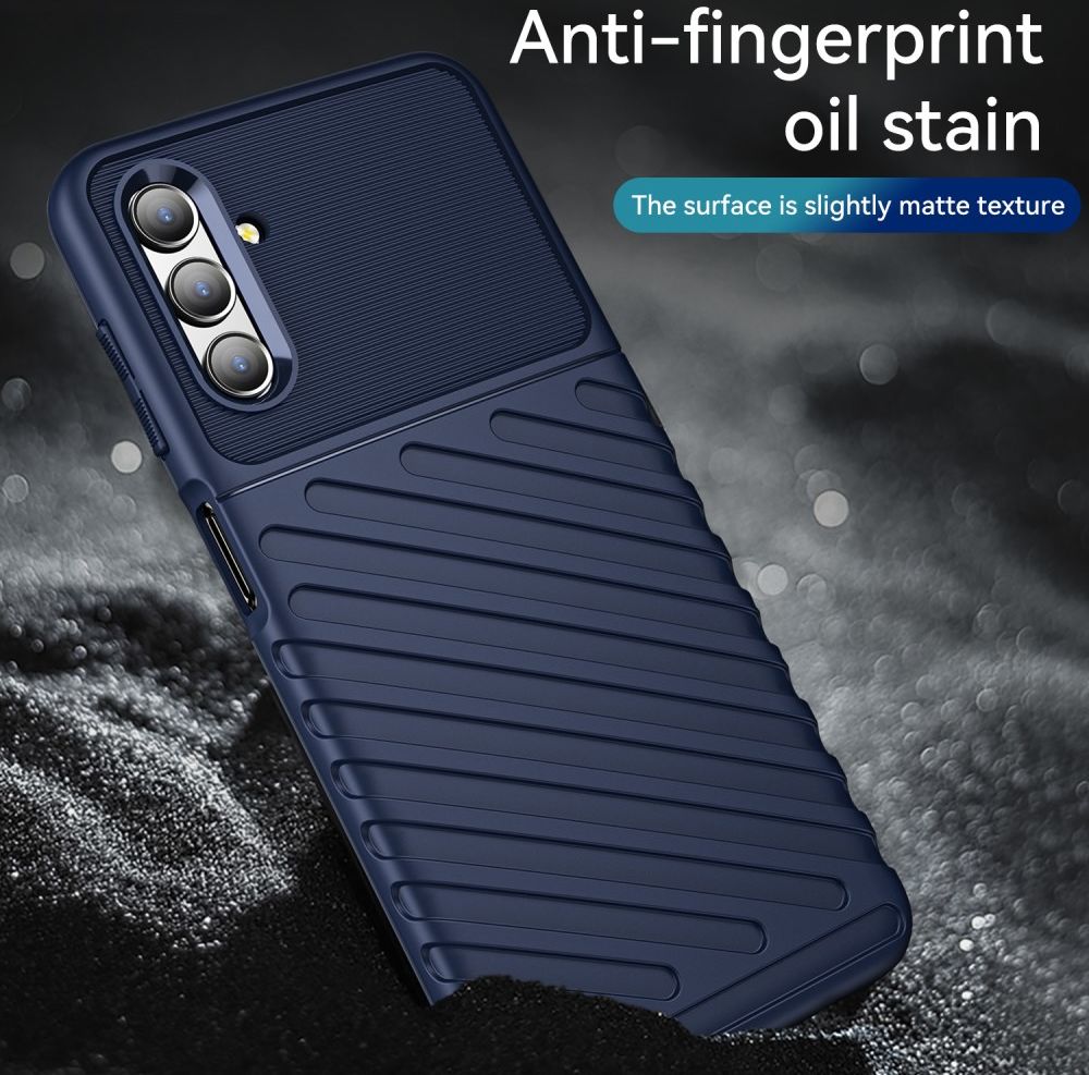 Samsung Galaxy A13 5G / A04s Hoesje TPU Thunder Back Cover Blauw afbeelding 6