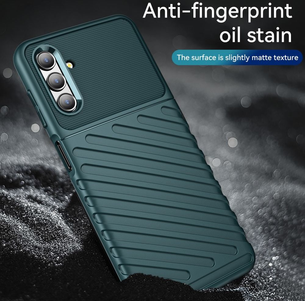 Samsung Galaxy A13 5G / A04s Hoesje TPU Thunder Back Cover Groen afbeelding 6