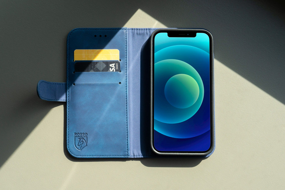Rosso Element Samsung Galaxy A13 5G/A04s Hoesje Book Cover Blauw afbeelding 10