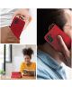 Rosso Element Samsung Galaxy S21 FE Hoesje Book Cover Rood
