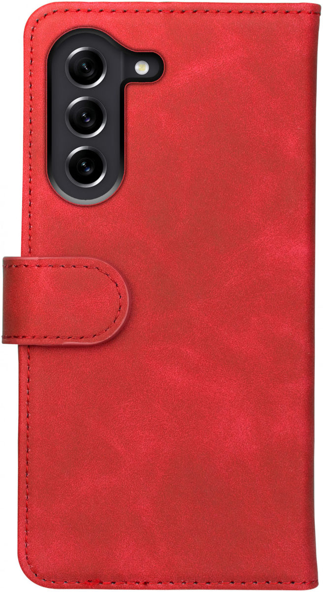 Rosso Element Samsung Galaxy S21 FE Hoesje Book Cover Rood afbeelding 2
