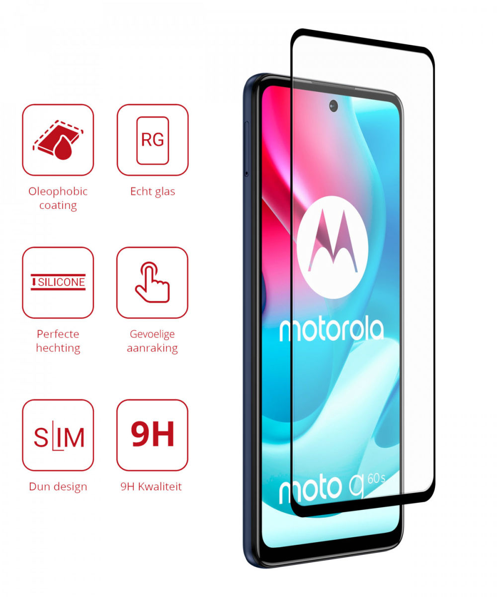 Rosso Motorola Moto G60S 9H Tempered Glass Screen Protector afbeelding 2