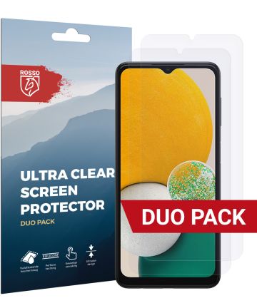 Rosso Samsung Galaxy A13 5G/A04s Ultra Clear Screen Protector Duo Pack Screen Protectors