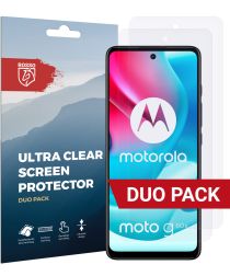Rosso Motorola Moto G60S Ultra Clear Screen Protector Duo Pack