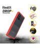 OtterBox React Samsung Galaxy A42 Hoesje Back Cover Transparant Rood