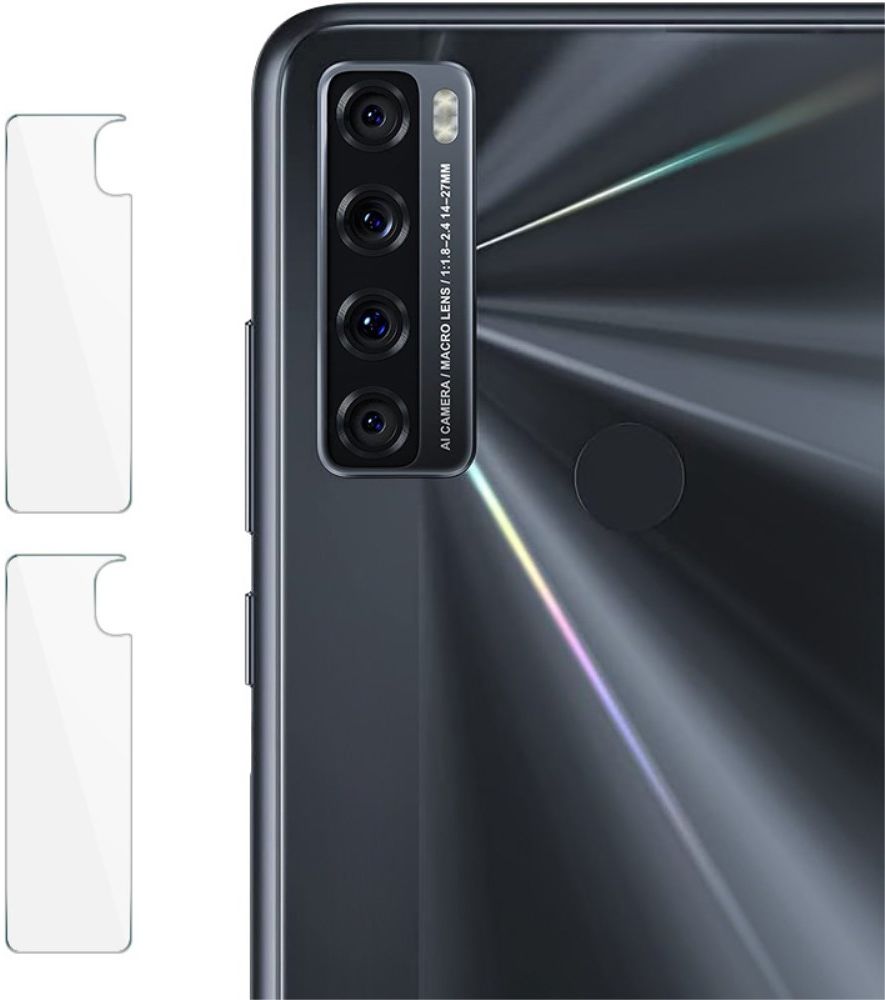 IMAK TCL 20 SE Camera Lens Protector Tempered Glass Duo Pack afbeelding 1