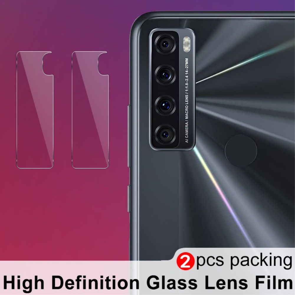 IMAK TCL 20 SE Camera Lens Protector Tempered Glass Duo Pack afbeelding 2