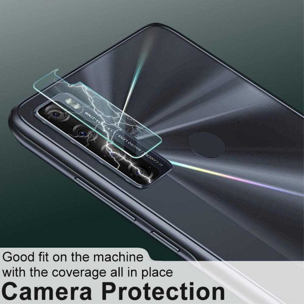 IMAK TCL 20 SE Camera Lens Protector Tempered Glass Duo Pack afbeelding 3