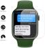 Apple Watch 7 / 8 / 9 45MM Screenprotector - 3D Soft TPU - Clear (2-Pack) afbeelding 3