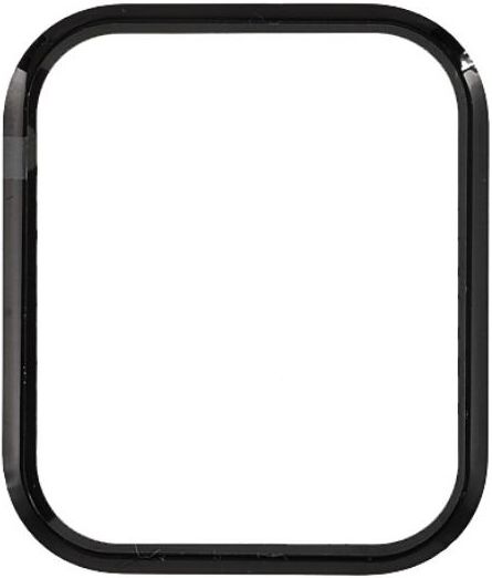 Apple Watch 7 / 8 / 9 45MM Screenprotector - 3D Folie - Zwart (2-Pack) afbeelding 2