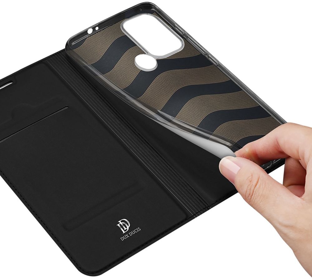 Dux Ducis Skin Pro Series Motorola Moto G60S Hoesje Portemonnee Zwart afbeelding 5