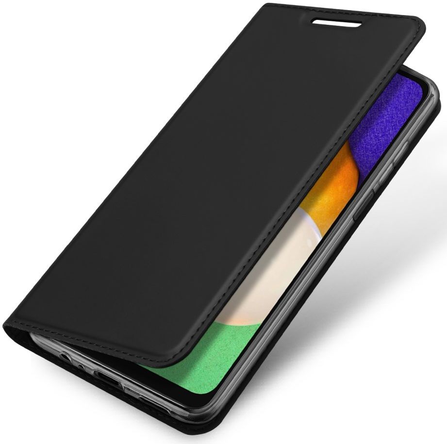 Dux Ducis Skin Pro Samsung Galaxy A13 5G/A04s Hoesje Portemonnee Zwart afbeelding 2