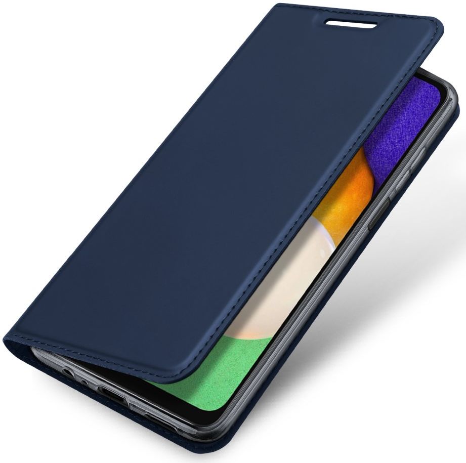 Dux Ducis Skin Pro Samsung Galaxy A13 5G/A04s Hoesje Portemonnee Blauw afbeelding 2