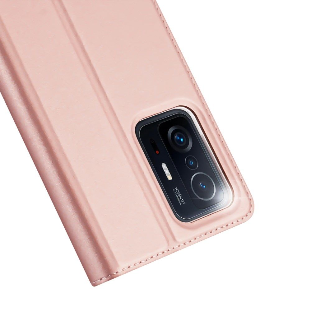 Dux Ducis Skin Pro Series Xiaomi 11T/11T Pro Hoesje Portemonnee Roze afbeelding 9