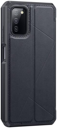 Dux Ducis Skin X Series Samsung Galaxy A03s Hoesje Book Case Zwart afbeelding 11