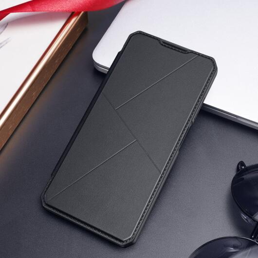 Dux Ducis Skin X Series Samsung Galaxy A03s Hoesje Book Case Zwart afbeelding 10