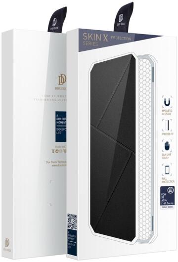 Dux Ducis Skin X Series Samsung Galaxy A03s Hoesje Book Case Zwart afbeelding 12