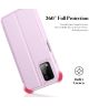 Dux Ducis Skin X Series Samsung Galaxy A03s Hoesje Book Case Roze