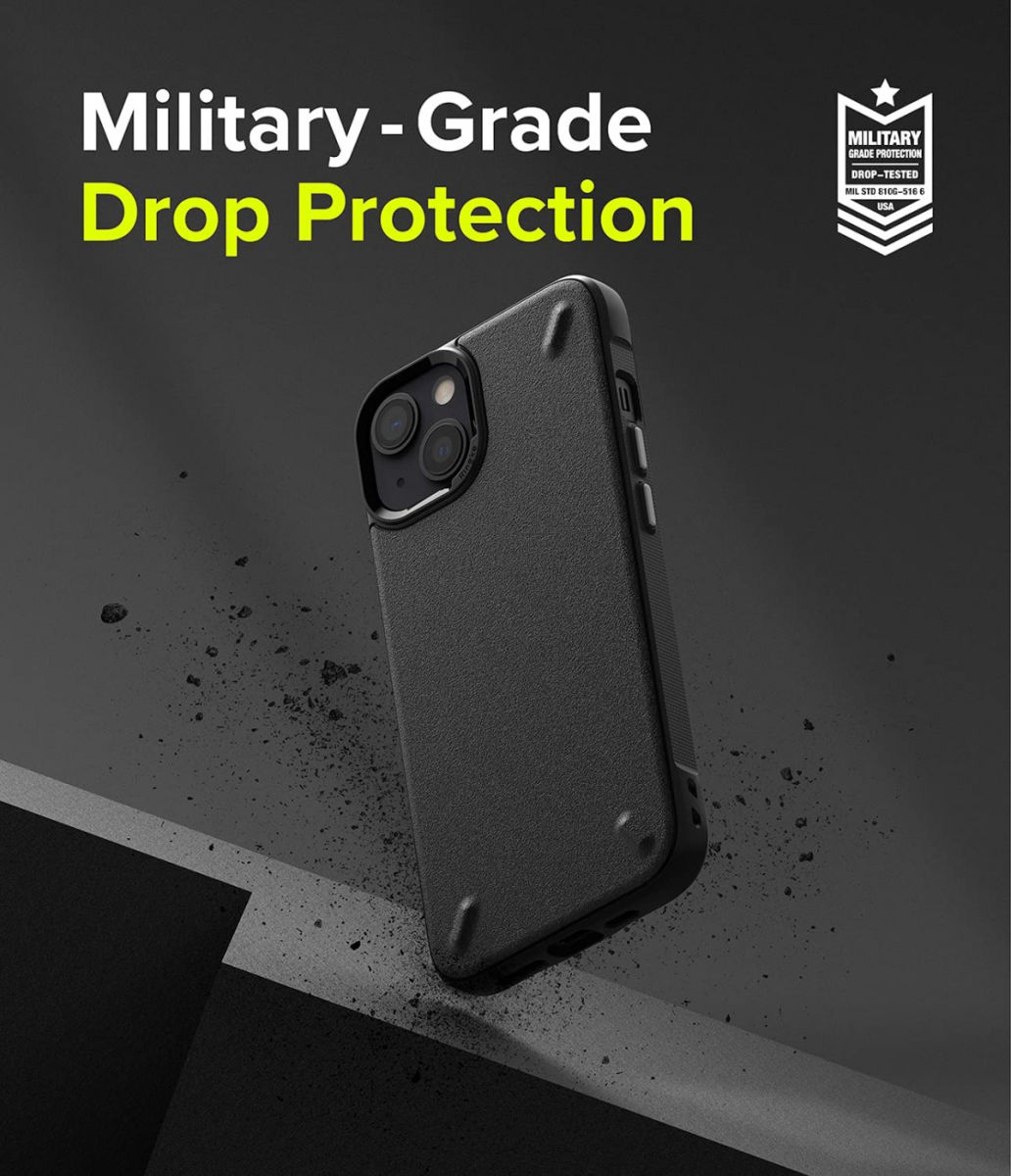Ringke Onyx Apple iPhone 13 Mini Hoesje Flexibel TPU Zwart afbeelding 10