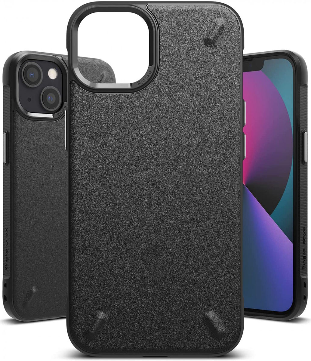 Ringke Onyx Apple iPhone 13 Mini Hoesje Flexibel TPU Zwart afbeelding 3