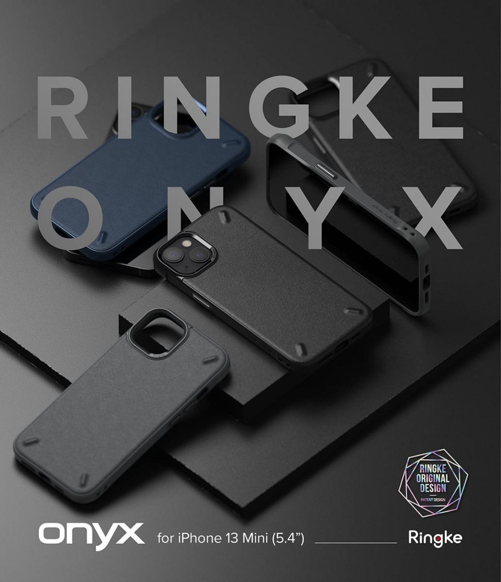 Ringke Onyx Apple iPhone 13 Mini Hoesje Flexibel TPU Zwart afbeelding 7