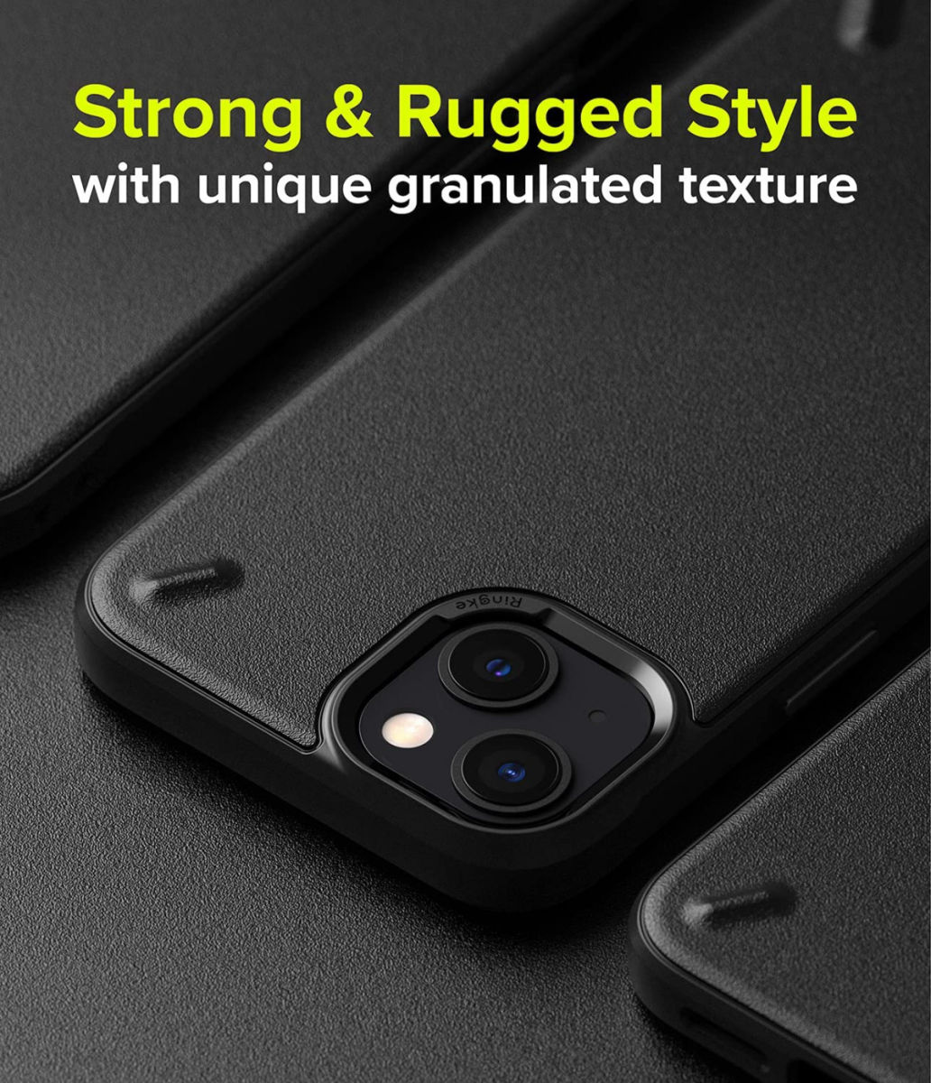 Ringke Onyx Apple iPhone 13 Mini Hoesje Flexibel TPU Zwart afbeelding 8