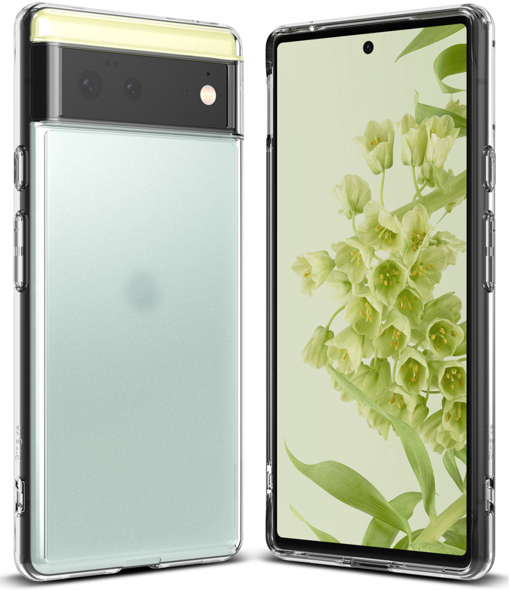Ringke Fusion Google Pixel 6 Pro Hoesje Back Cover Matte Clear afbeelding 1