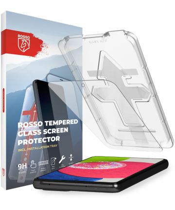 Rosso Samsung Galaxy A52S/A52 Glass Fingerprint en Case Friendly Screen Protectors