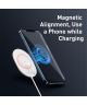 Baseus Light Magnetic Draadloze Oplader voor MagSafe Wit