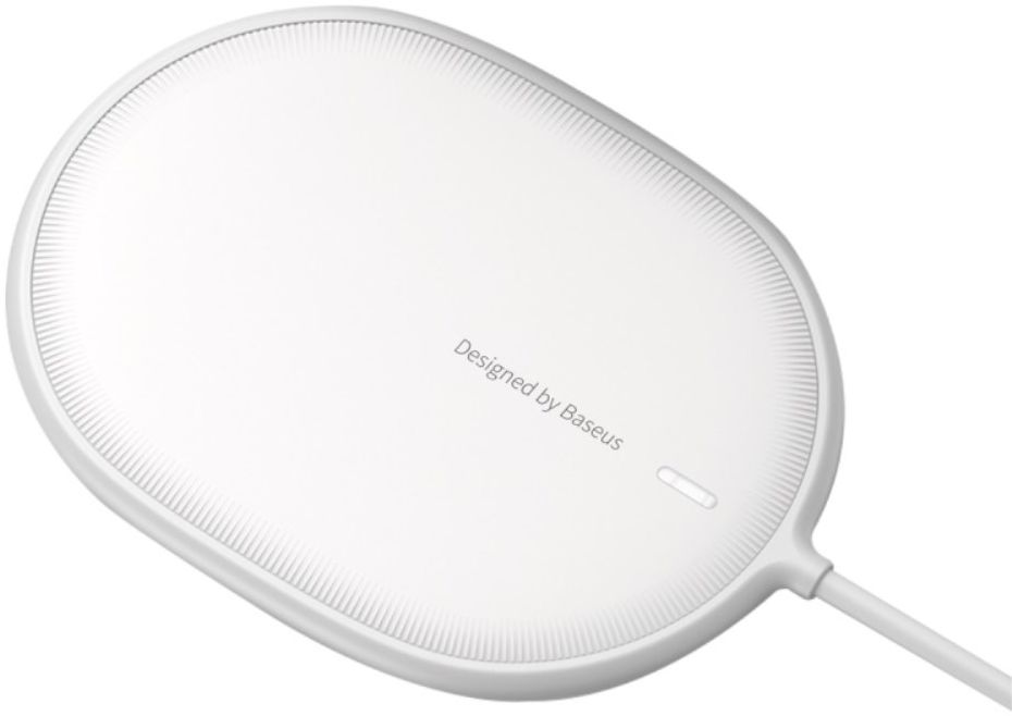 Baseus Light Magnetic Draadloze Oplader voor MagSafe Wit afbeelding 3