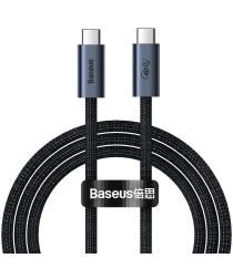 Baseus Flash Series USB-C naar USB-C Kabel 8K 60HZ Video 100W 1M Grijs
