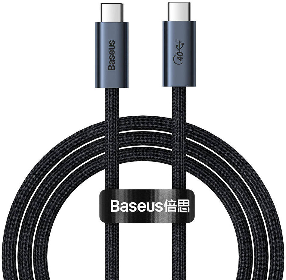 Baseus Flash Series USB-C naar USB-C Kabel 8K 60HZ Video 100W 1M Grijs afbeelding 1