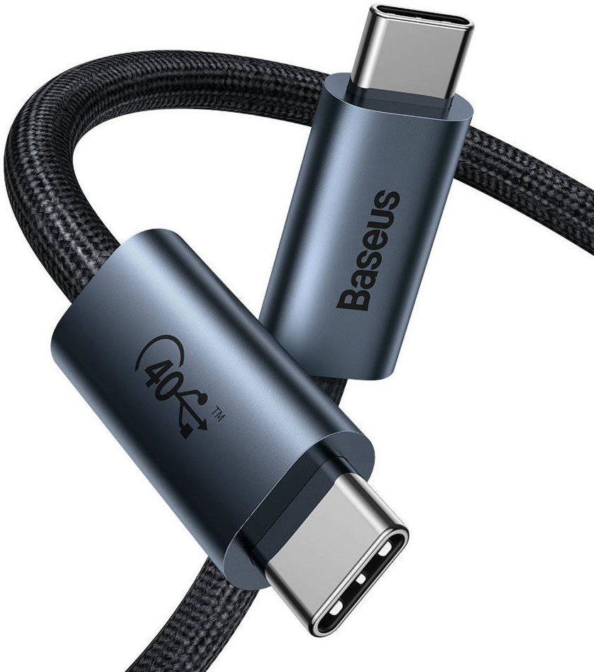 Baseus Flash Series USB-C naar USB-C Kabel 8K 60HZ Video 100W 1M Grijs afbeelding 3