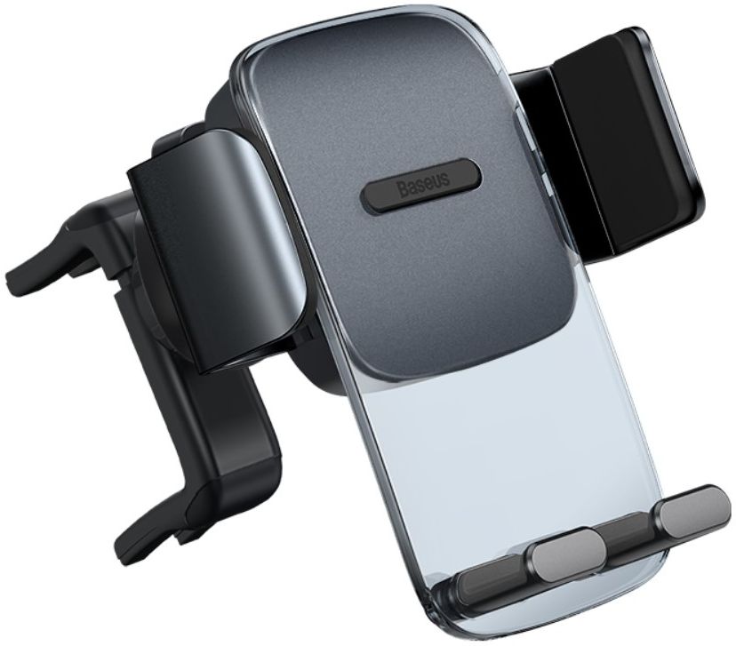 Baseus Easy Control Telefoonhouder Auto Rond Ventilatierooster Zwart afbeelding 13