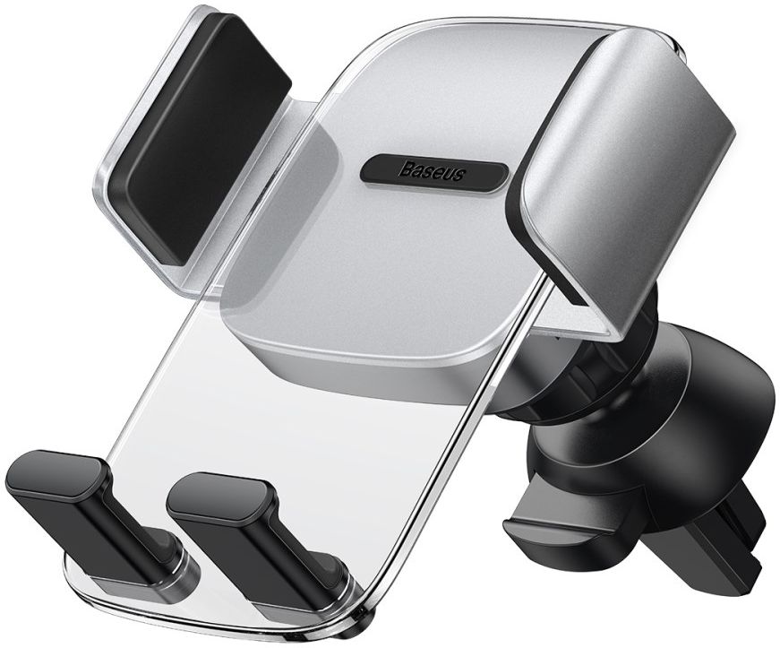 Baseus Telefoonhouder Auto Dashboard/Ventilatierooster Zilver afbeelding 12