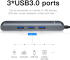 Baseus USB 3.0 / USB-C PD 87W / HDMI 4K / RJ45 LAN Laptop/Macbook Hub afbeelding 6
