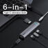 Baseus USB 3.0 / USB-C PD 87W / HDMI 4K / RJ45 LAN Laptop/Macbook Hub afbeelding 9
