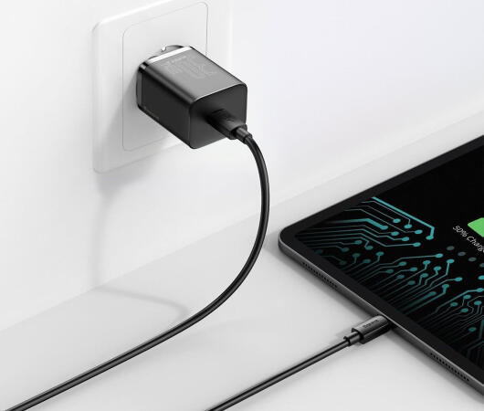 Baseus Super-Si Quick Charger USB-C Snellader 30W Power Delivery Zwart afbeelding 8