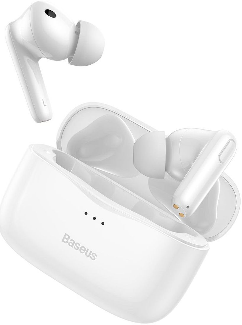 Baseus S2 Wireless Bluetooth Earphones Met Noise Cancelling Wit afbeelding 1