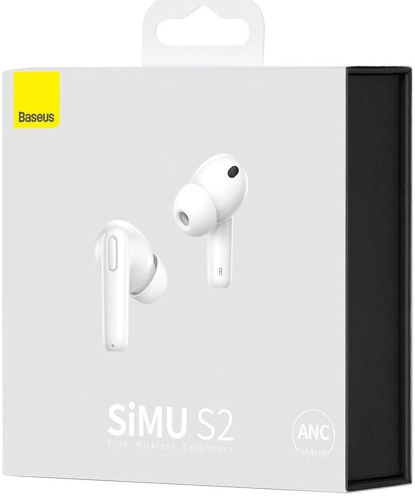 Baseus S2 Wireless Bluetooth Earphones Met Noise Cancelling Wit afbeelding 6
