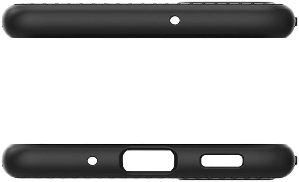 Spigen Liquid Air Samsung Galaxy M52 5G Hoesje Flexibel TPU Zwart afbeelding 8