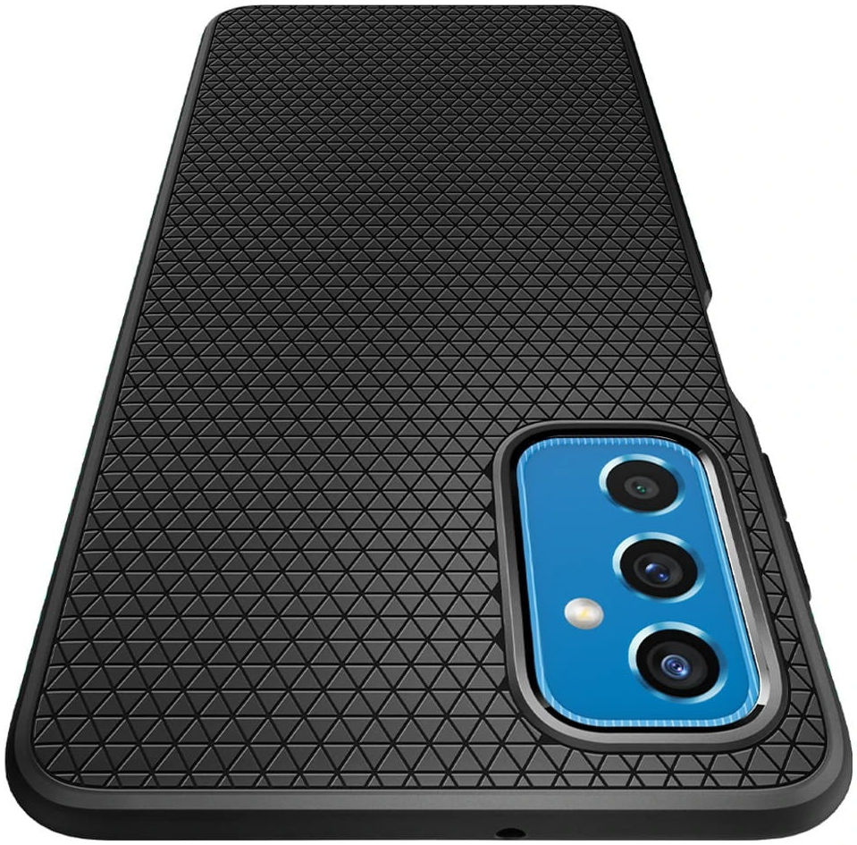 Spigen Liquid Air Samsung Galaxy M52 5G Hoesje Flexibel TPU Zwart afbeelding 9