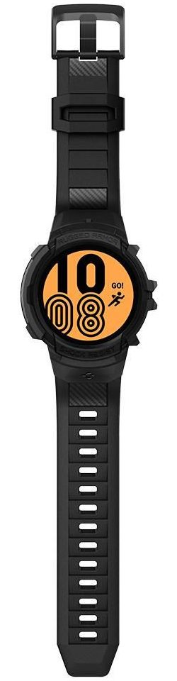 Spigen Rugged Armor Pro Samsung Watch 4 40MM Hoesje en Bandje Grijs afbeelding 14