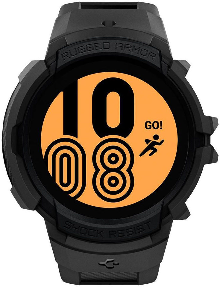 Spigen Rugged Armor Pro Samsung Watch 4 40MM Hoesje en Bandje Grijs afbeelding 6